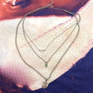 Hope Mikaelson Inspired Triple Chain Necklace